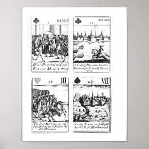 Kartenspielen zum Gedenken Poster