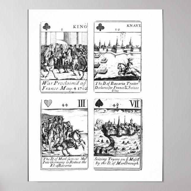 Kartenspielen zum Gedenken Poster (Vorne)