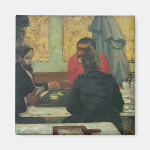 Kartenspieler, 1883 magnet