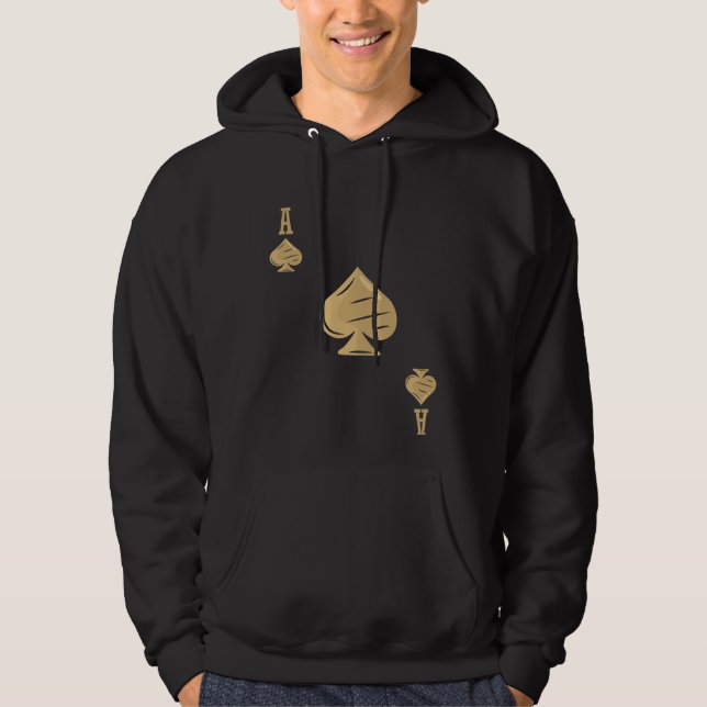 Kartenspielerkleidung "Ace" Hoodie (Vorderseite)