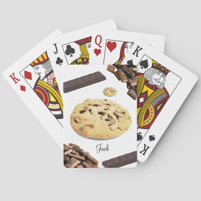 Kartensteckkarte Spielkarten (Rückseite)