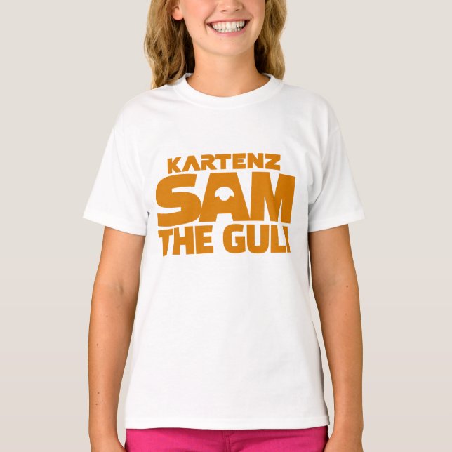 Kartenz Sam the Gull Logo T-Shirt par Wighar (Devant)