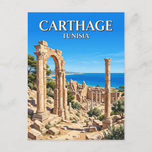 Karthago Tunesien Postkarte