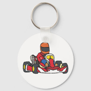 Karting Go-Kart Schlüsselanhänger