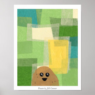 Kartoffel durch Jill Connor Poster