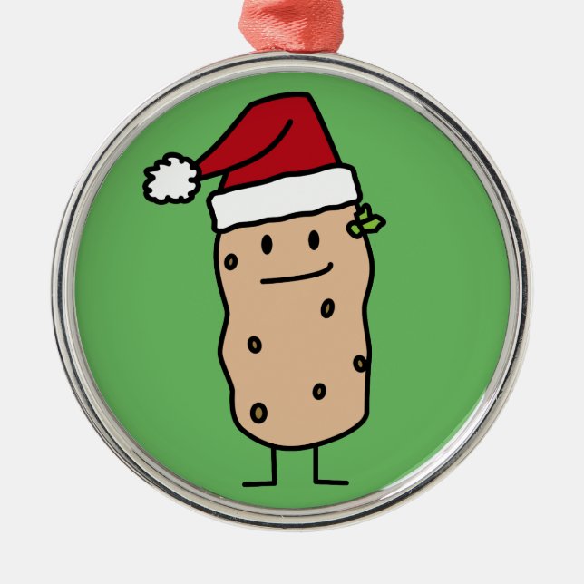 Kartoffel-Kartoffeln, welche die Ornament Aus Metall (Vorne)