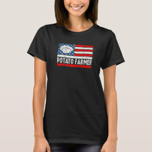 Kartoffelbauer  Kartoffelanbau Kartoffelpflanze Sa T-Shirt