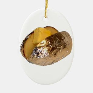 Kartoffelbrei Keramik Ornament