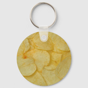 Kartoffelchip Schlüsselanhänger