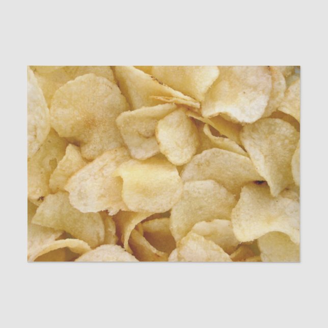 Kartoffelchip-Seidenpapier Seidenpapier (Vorderseite)