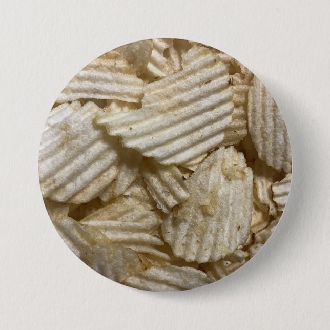 Kartoffelchips Button (Vorderseite)