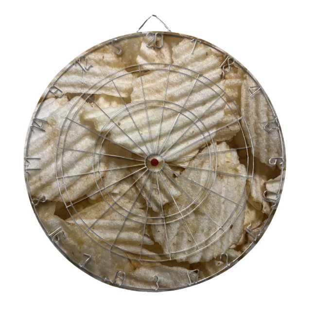 Kartoffelchips Dartscheibe (vorne)