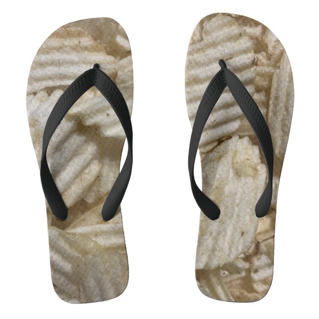 Kartoffelchips Flip Flops (Fußbett)