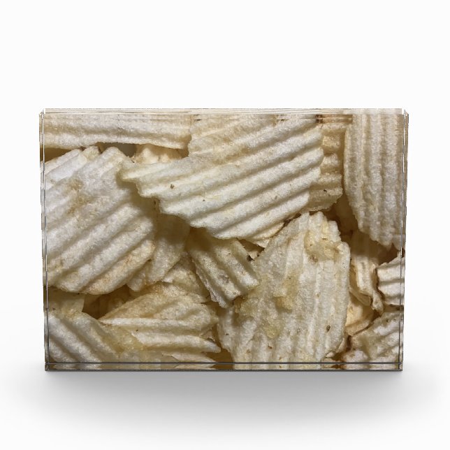 Kartoffelchips Fotoblock (Vorderseite)