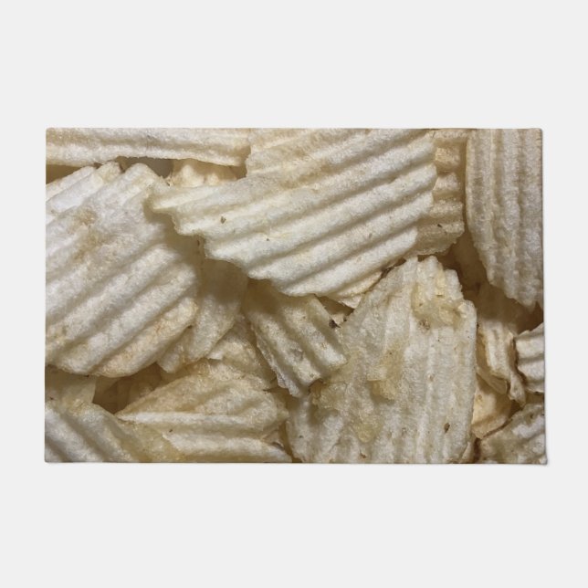 Kartoffelchips Fußmatte (Vorderseite)