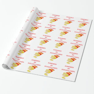 KARTOFFELCHIPS GESCHENKPAPIER