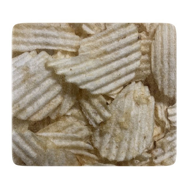 Kartoffelchips Schneidebrett (Vorderseite)