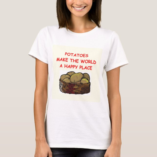 Kartoffelkartoffeln T-Shirt (Vorderseite)