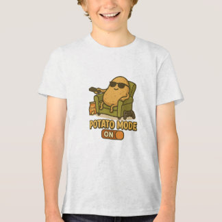 Kartoffelmodus - Lazy Life aktiviert Tri-Blend Shirt