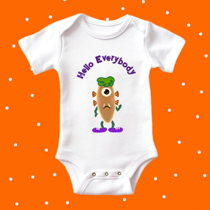 Kartoffelmonster Baby Strampler