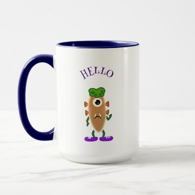 Kartoffelmonster Tasse (Links)