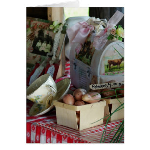 Kartoffeln $1,50 ein Kasten