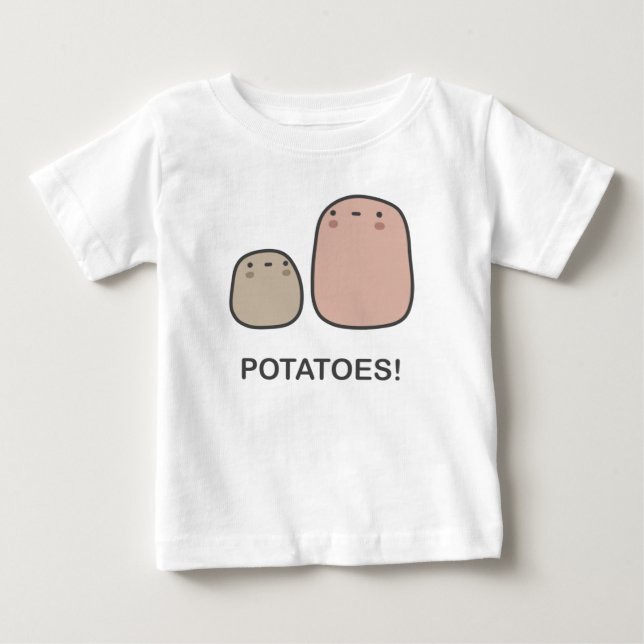 Kartoffeln! Baby T-shirt (Vorderseite)