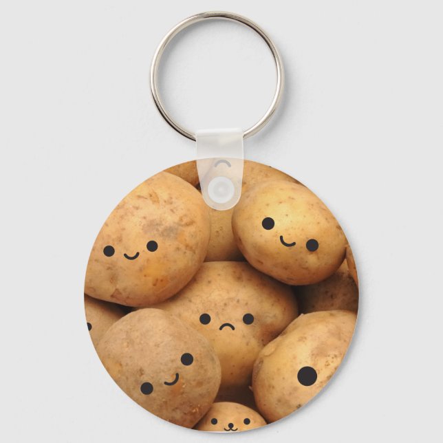 Kartoffeln Schlüsselanhänger (Vorderseite)