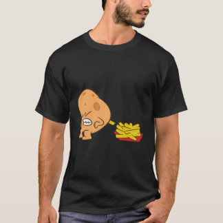 Kartoffeln und Pommes frites T-Shirt