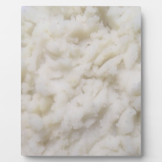 Kartoffelpüree Fotoplatte (Vorderseite)