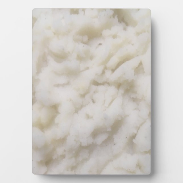 Kartoffelpüree Fotoplatte (Vorderseite)