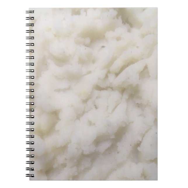 Kartoffelpüree Notizblock (Vorderseite)