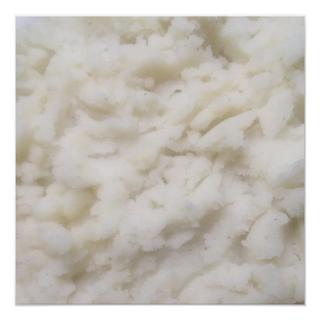 Kartoffelpüree Poster (Vorderseite)