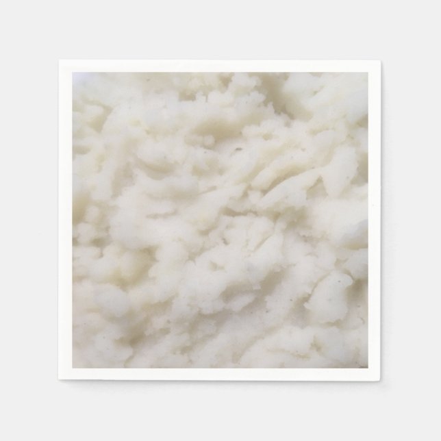 Kartoffelpüree Serviette (Vorderseite)
