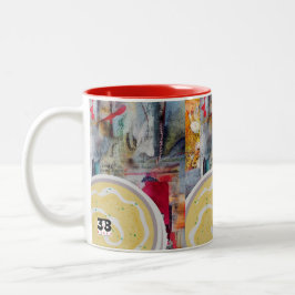 Kartoffelpüree Zweifarbige Tasse