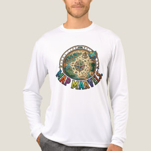 Kartografiere Wunder. – Abenteuer Kartographie T-S Tri-Blend Shirt