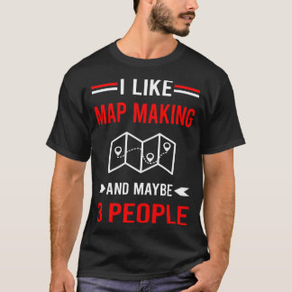 Kartographiekartographie-Kartograf-Kartograf T-Shirt