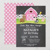 Karton Farm Birthday Invasion Barnyard Party