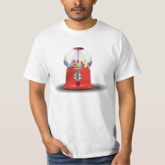 Karton Kaugummi Süßigkeiten Automat T-Shirt