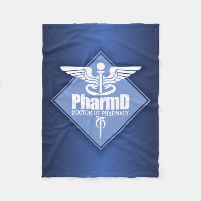 Karton PharmD (Diamant) Fleecedecke (Vorderseite)