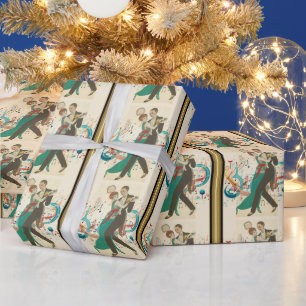 Karton Postale Wrapping Paper Geschenkpapier