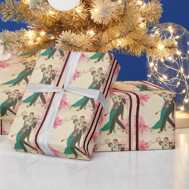 Karton Postale Wrapping Paper Geschenkpapier (Feiertage)