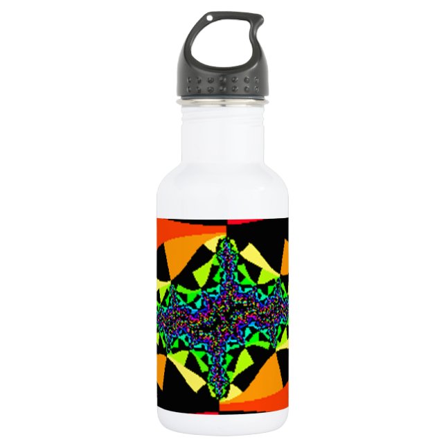 Karton Quasar Edelstahlflasche (Vorderseite)