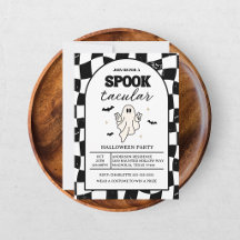 Karton Retro Spooktacular Halloween