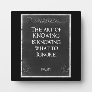 Karton-Typografie mit einem inspirierenden Zitat Fotoplatte