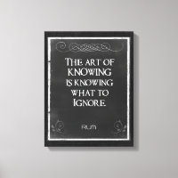 Karton-Typografie mit einem inspirierenden Zitat