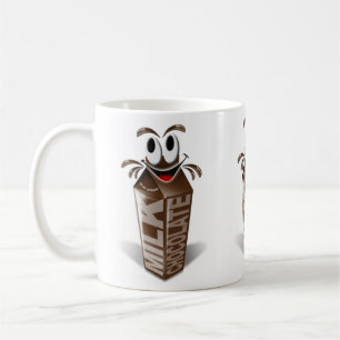 Karton- und CartoonKakao Kaffeetasse