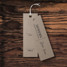 Kartonschließung auf der Display-Preiskarte