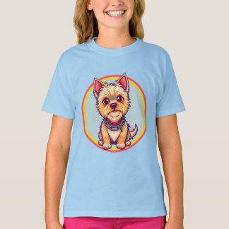 Kartoon-HundIllustration T-Shirt
