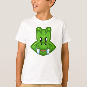 Kartoonkrokodil T-Shirt